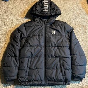 Kids Black puffer